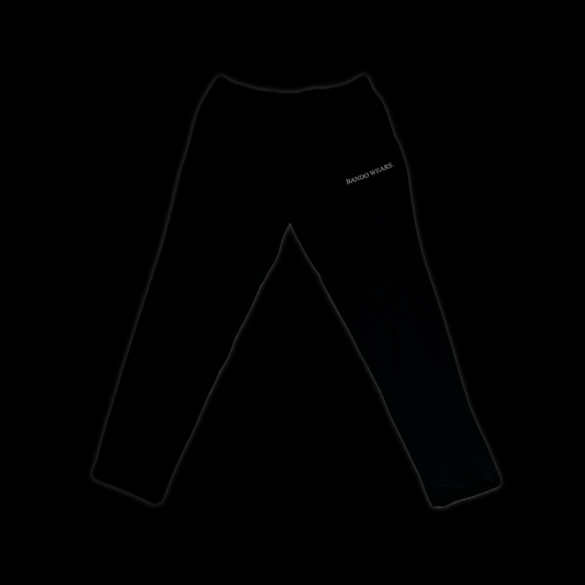BLACK “STAY DOWN” SWEATPANTS